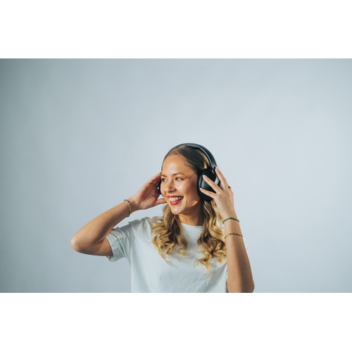 black Auriculares Urban Vitamin Cupertino RCS rplastic ANC