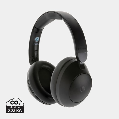 Casque audio ANC en plastique recyclé RCS Urban V Cupertino - 1