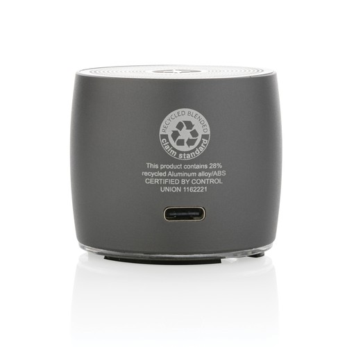 Enceinte 3W aluminium recyclé RCS Swiss peak - 7