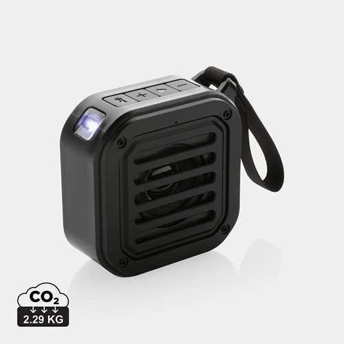 Enceinte 3W solaire en plastique recyclé RCS Sunwave - 1