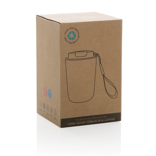 Vaso al vacío Cuppa RCS re-steel con cordón