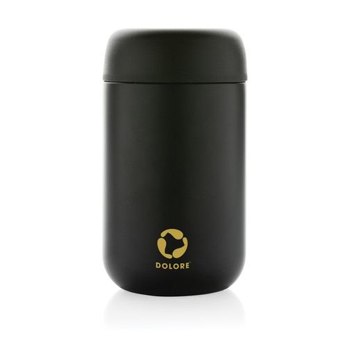Vaso de acero inoxidable reciclado certificado Brew RCS