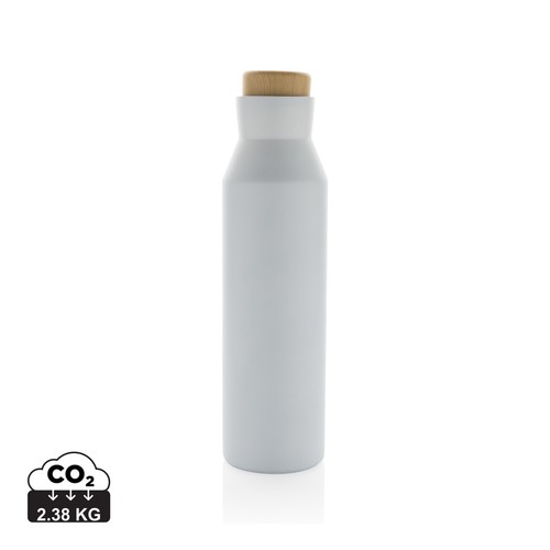 Botella al vacío acero inoxidable reciclado certificado RCS