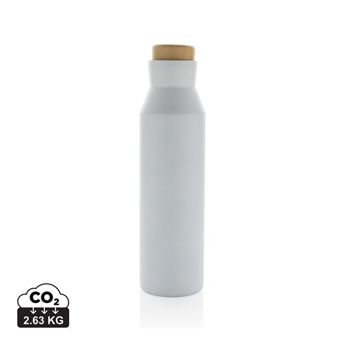 BOTELLA AL VACÍO ACERO INOXIDABLE RECICLADO CERTIFICADO RCS