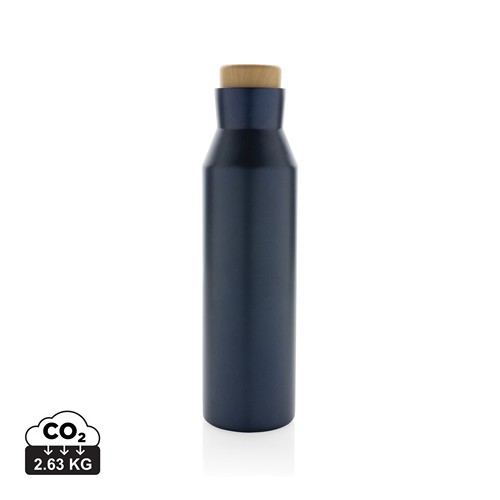 BOTELLA AL VACÍO ACERO INOXIDABLE RECICLADO CERTIFICADO RCS