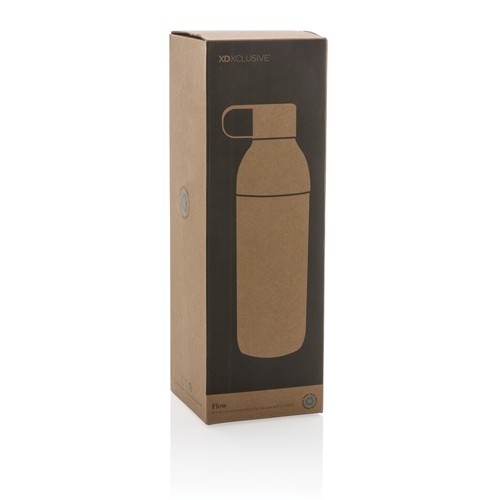 Bouteille iso 540ml en acier inoxydable recyclée Flow RCS - 12