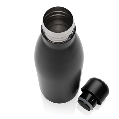 black Botella Eureka de pared simple de acero y certificación RCS