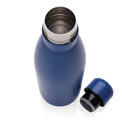 blue Botella Eureka de pared simple de acero y certificación RCS