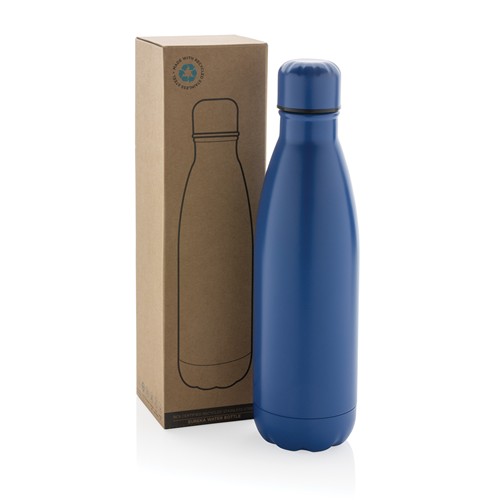 blue Botella Eureka de pared simple de acero y certificación RCS