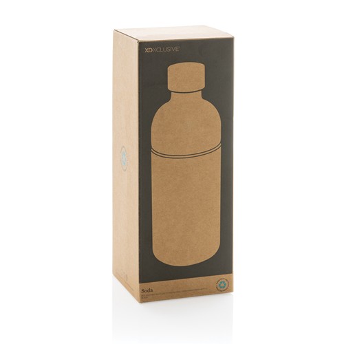 black Botella carbonatada reacondicionada con certificación RCS