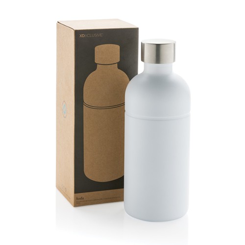 white Botella carbonatada reacondicionada con certificación RCS
