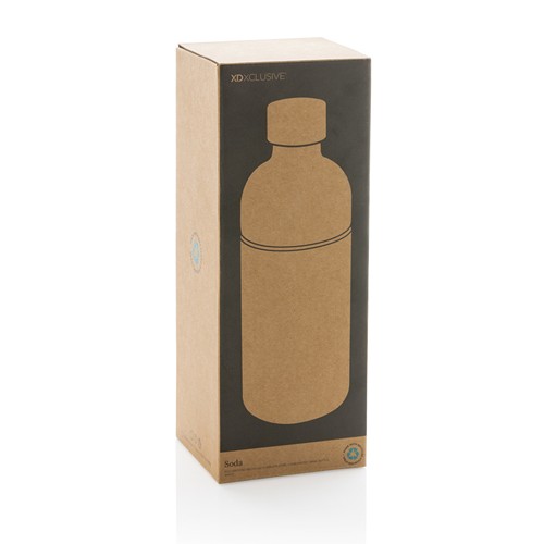 white Botella carbonatada reacondicionada con certificación RCS