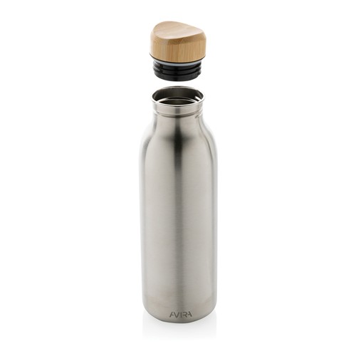 plateado Botella Avira Alcor RCS Re-steel 600 ml