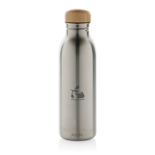plateado Botella Avira Alcor RCS Re-steel 600 ml