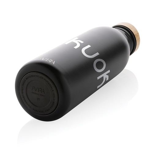 black Botella Avira Alcor RCS Re-steel 600 ml