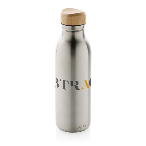 plateado Botella Avira Alcor RCS Re-steel 600 ml