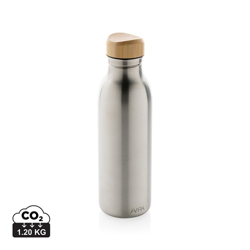 plateado Botella Avira Alcor RCS Re-steel 600 ml