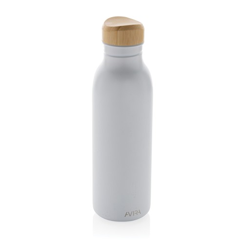 white Botella Avira Alcor RCS Re-steel 600 ml