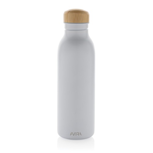 white Botella Avira Alcor RCS Re-steel 600 ml