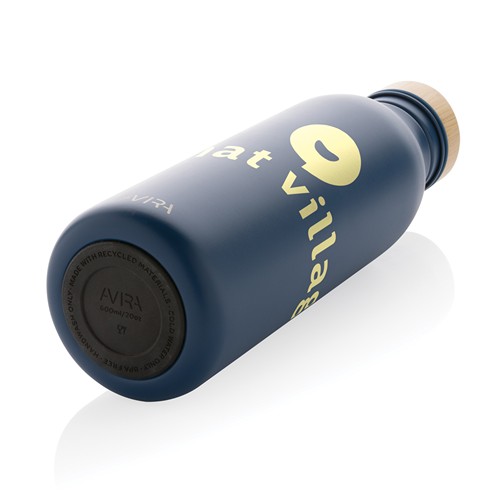 azul marino Botella Avira Alcor RCS Re-steel 600 ml