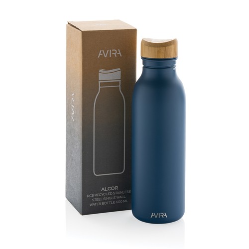azul marino Botella Avira Alcor RCS Re-steel 600 ml
