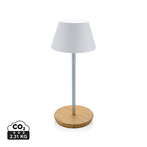Lampe de table plastique RCS rechargeable par USB Pure Glow - 1