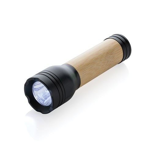 black Linterna Lucid bambú y plástico reciclado certificación RCS