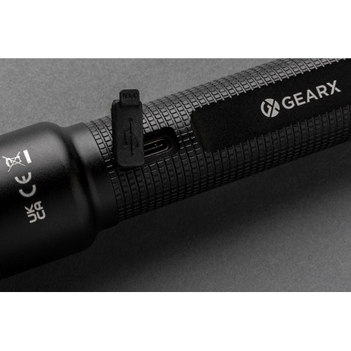 Lampe torche 10W rechargeable par USB en alu RCS Gear X - 9