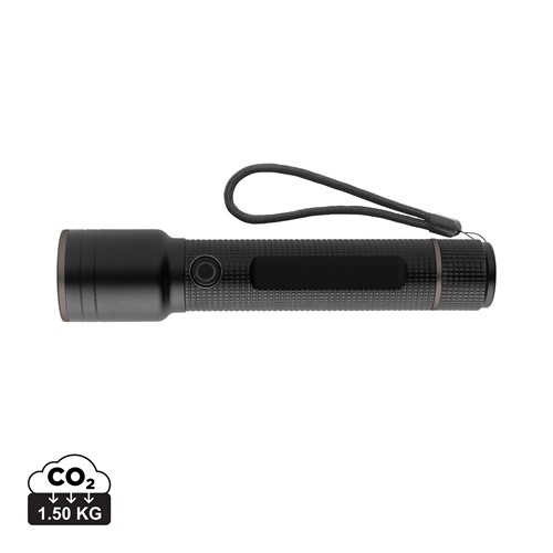 Lampe torche 10W rechargeable par USB en alu RCS Gear X - 1