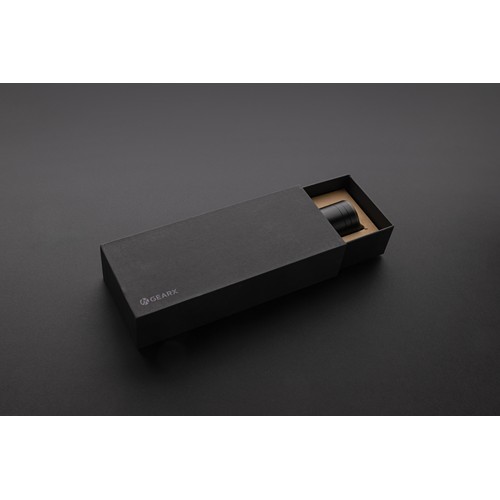 Torche robuste rechargeable par USB en aluminium recyclé RCS - 15