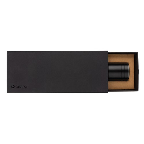 Linterna resistente recargable USB de aluminio reciclado RCS