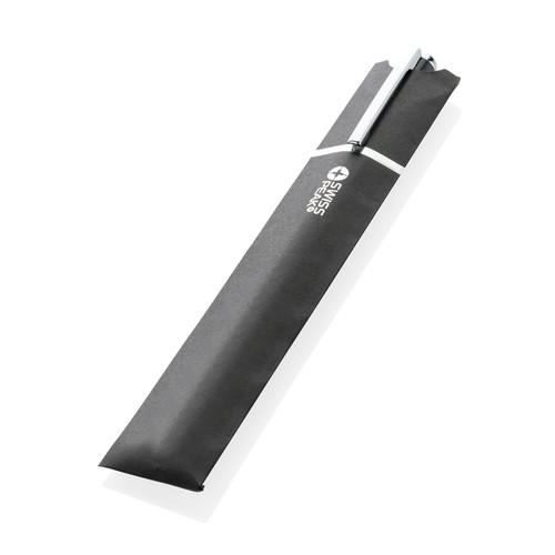 Bolígrafo Cedar RCS de aluminio reciclado Swiss Peak