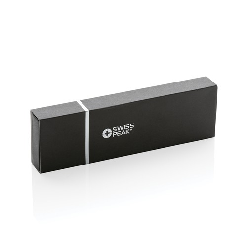 Set de stylos en aluminium recyclé RCS Swiss Peak Cedar - 8