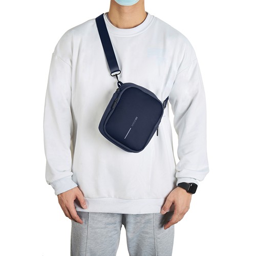 azul marino Boxy Sling