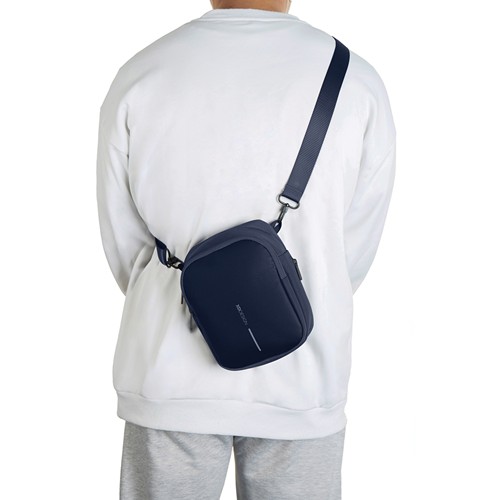 azul marino Boxy Sling