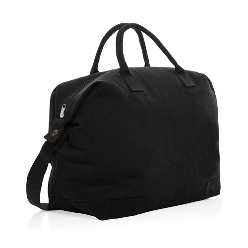 black Bolsa fin de semana Kezar lona reciclada AWARE™