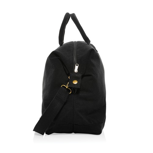 black Bolsa fin de semana Kezar lona reciclada AWARE™