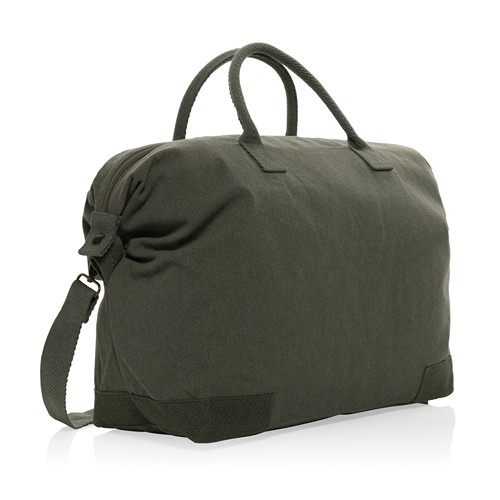 green Bolsa fin de semana Kezar lona reciclada AWARE™