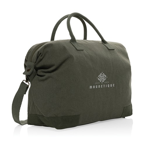 green Bolsa fin de semana Kezar lona reciclada AWARE™