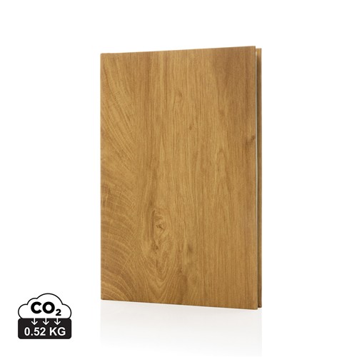 Cahier A5 imprimé bois Kavana