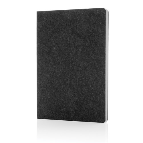 Cahier A5 en feutre recyclé certifié GRS Phrase - 2