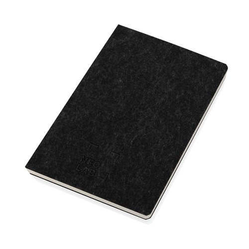 Cahier A5 en feutre recyclé certifié GRS Phrase - 7