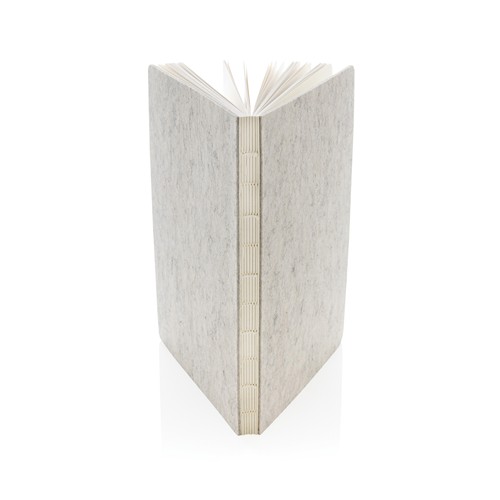 Cahier A5 en feutre recyclé certifié GRS Phrase - 6