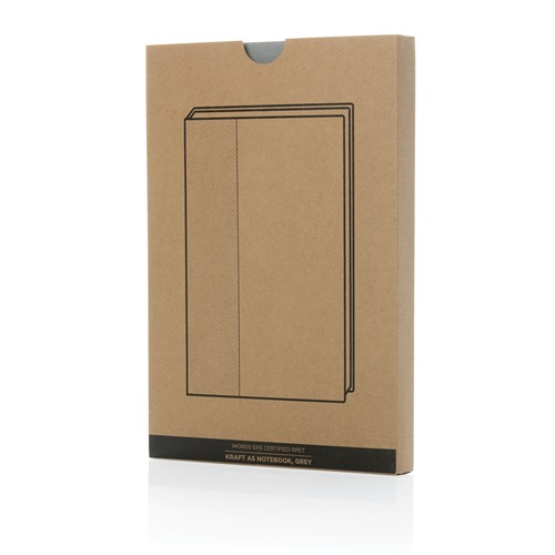 Carnet A5 en Kraft et rPET certifié GRS Words - 10