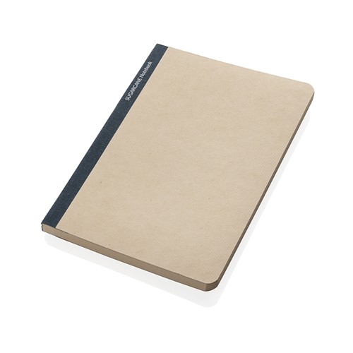 blue Libreta A5 Stylo de papel de caña de azúcar