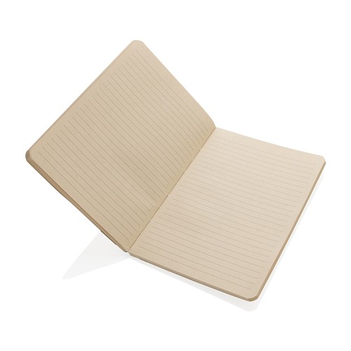 marrón Libreta A5 Stylo de papel de caña de azúcar