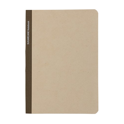 marrón Libreta A5 Stylo de papel de caña de azúcar