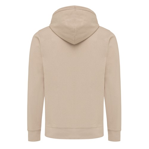 arena IQONIQ Abisko Sudadera Cremallera/Capucha Algodón Reciclado