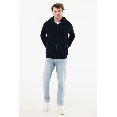 Sudadera IQONIQ Abisko con capucha algodón reciclado