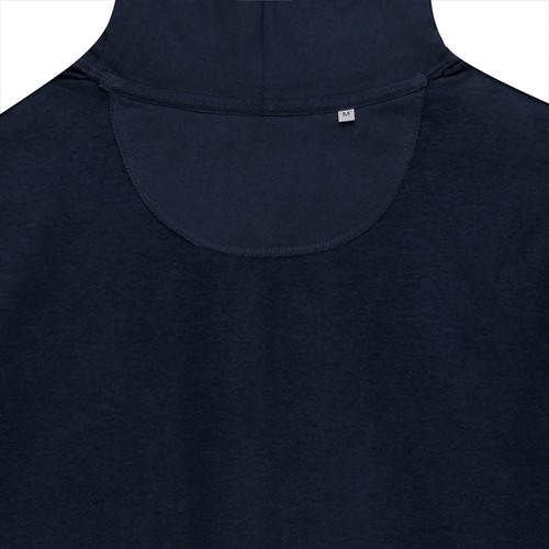 azul marino IQONIQ Abisko Sudadera Cremallera/Capucha Algodón Reciclado